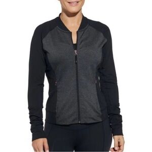 Calia Limited Edition Onyx French Terry Bomber Jacket